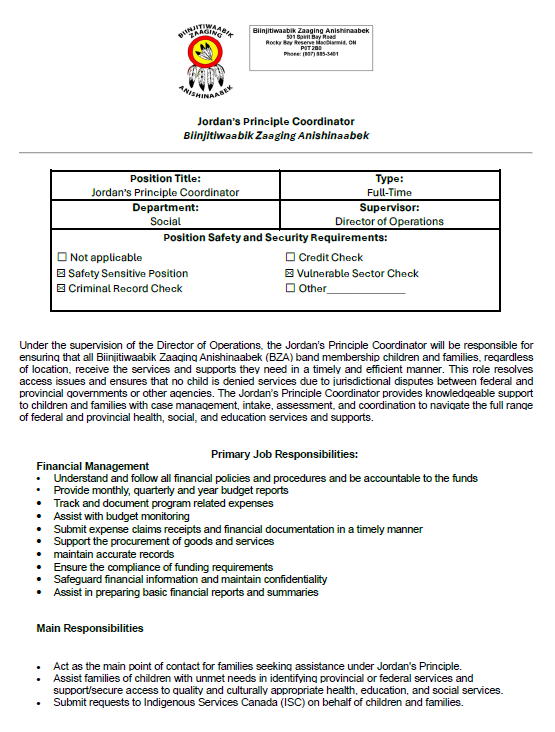 Jordan Principle Worker